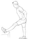 Hamstring stretch Hamstring stretch